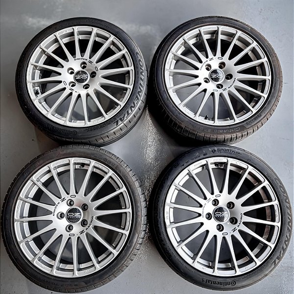 Jogo de rodas OZ Superturismo GT Grigio Corsa 18" com pneus  - 5x112