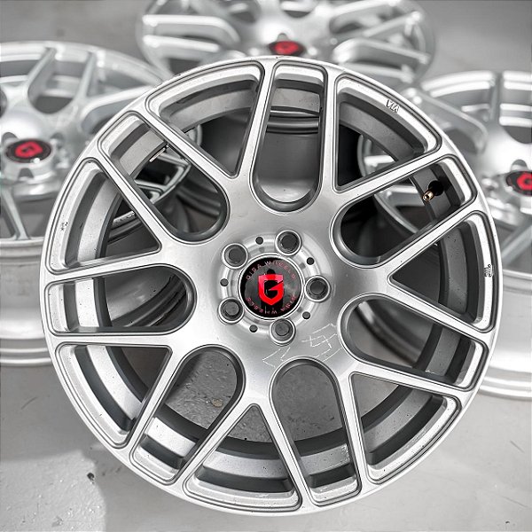 Jogo de rodas Gisa BTC aro 17" - 5x100