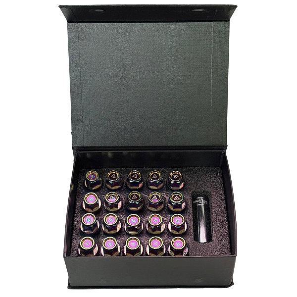 Kit porcas VLF Rainbow - M12x1.5