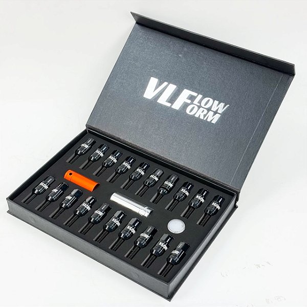 Kit parafusos VLF Preto - M12x1.5