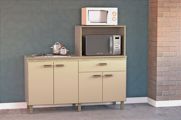 Balcão para Forno e Micro-ondas 1,50m Ref.:1044