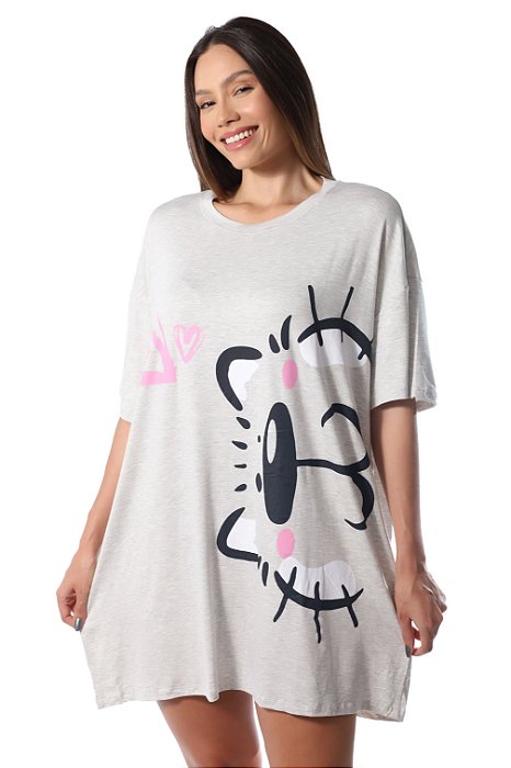 Camisetão Cat Verão - Empório do Algodão