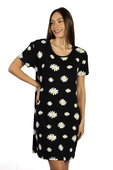 Camisola Feminina Manga Curta Verão - Empório do Algodão