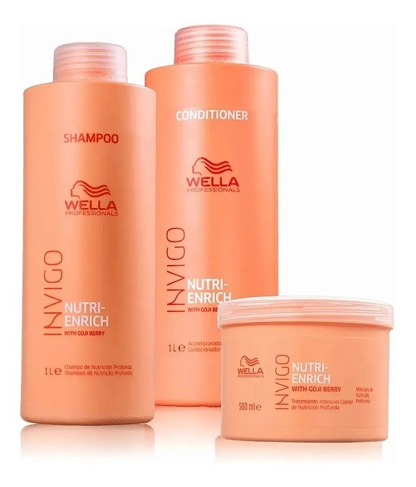 Kit Wella Professionals Invigo Nutri-Enrich - 3 Produtos