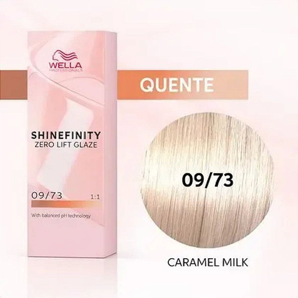 COLORACAO WELLA SHINEFINITY ZERO LIFT GLAZE 60ML