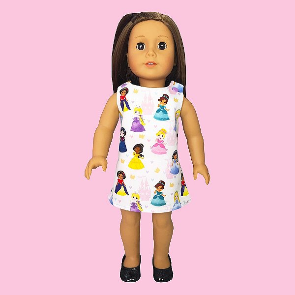 Vestido de Boneca Princesinhas