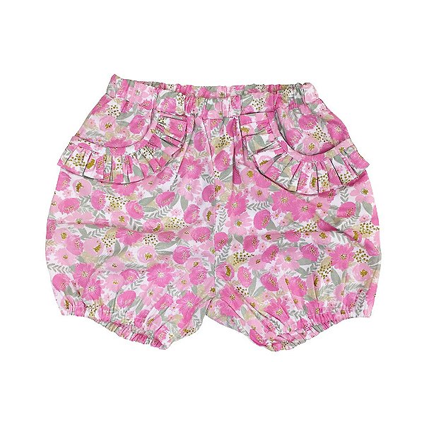Shorts Florzinhas