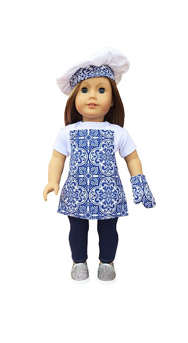 Kit MasterChef de Boneca Azulejos