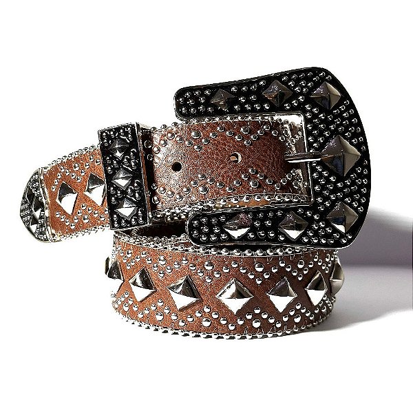 Cinto Country Marrom Luxe Texas Ranch