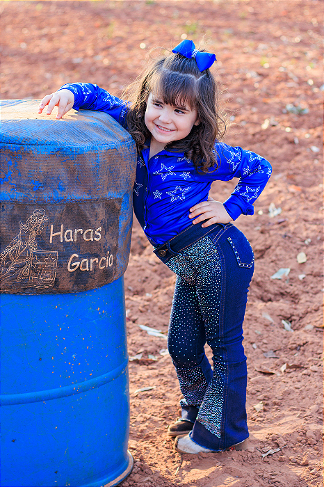 Calça Infantil Blue Diamond Texas Ranch