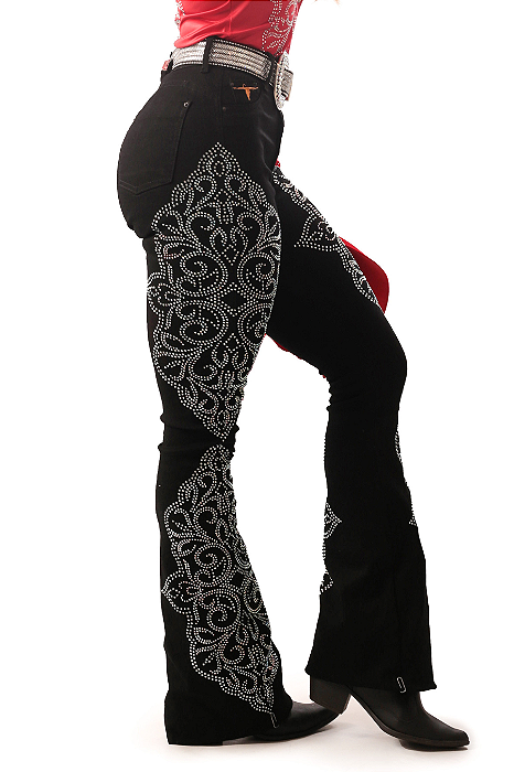 Calça Feminina Black Lótus Texas Ranch