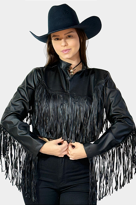 Jaqueta Black Barretos Texas Ranch Jeans