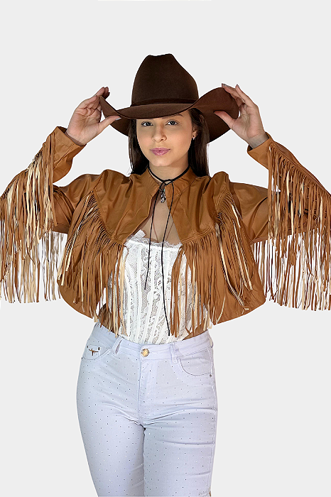 Jaqueta Bege Barretos Texas Ranch Jeans