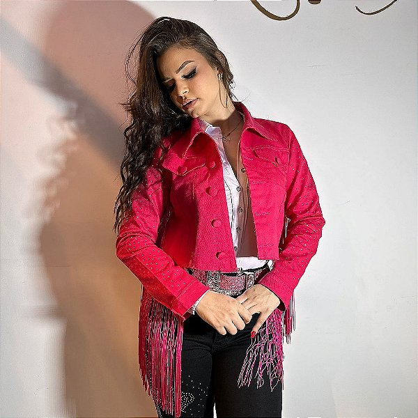 Jaqueta Pink Cruz Texas Ranch Jeans