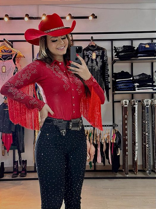Conjunto Country Galaxy Texas Ranch Jeans