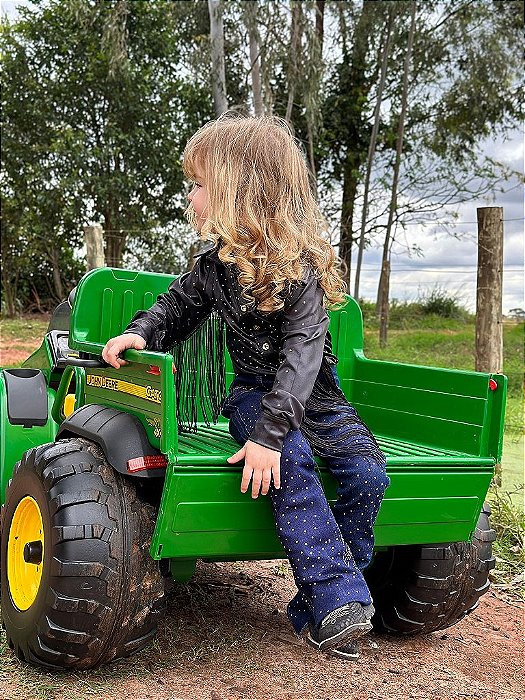 Calça Infantil Nossa Senhora Blue & Gold Texas Ranch