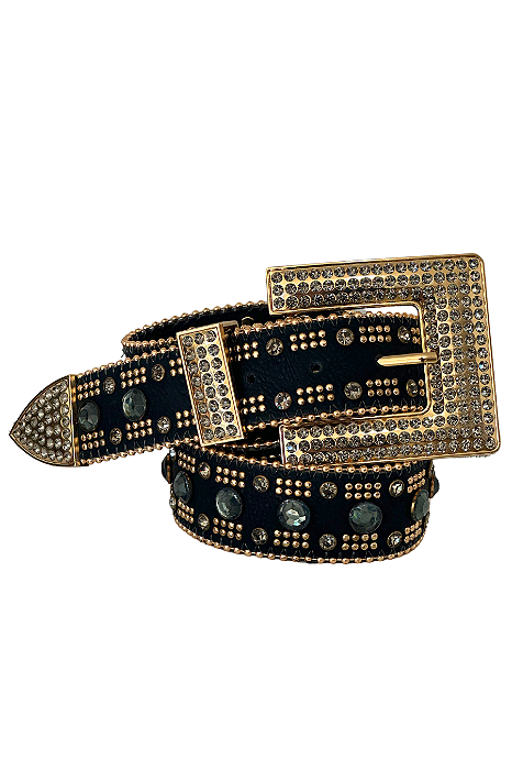 Cinto Moda Country Pedras Coloridas TR58