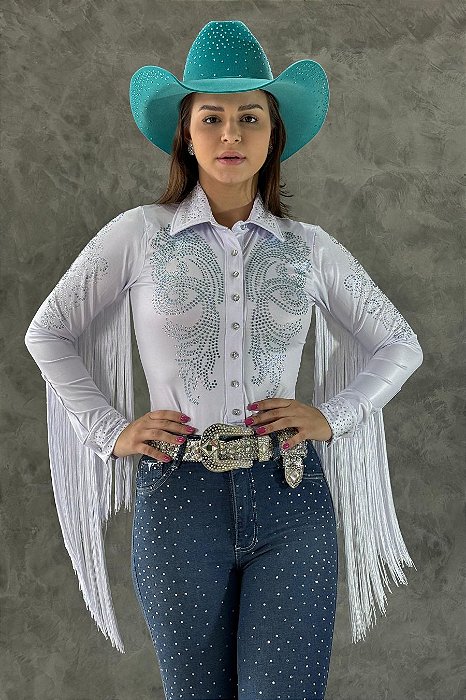 Body Camisa Cirrê Jéssica Sabbag Texas Ranch Ref. TR134