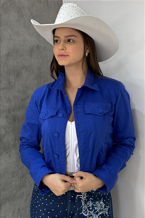 Jaqueta Jeans Blue Cross Texas Ranch Jeans Ref. TR20