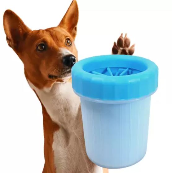 Limpa Patas Cachorro De Animais Em Silicone Pets Copo Limpador Banho Lava Pata Pet Cachorros Cão