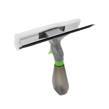 Rodo Mop Spray Limpa e Seca Vidro Com Dispenser Limpeza Geral com Microfibra 3 em 1