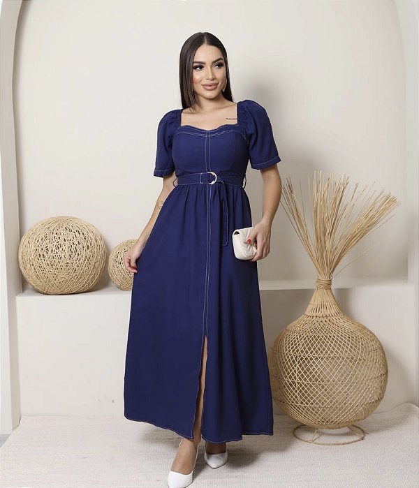 Vestido Angélica Azul