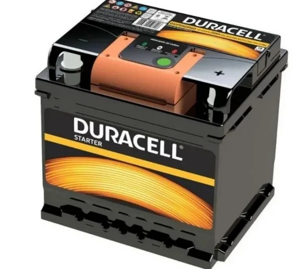 Bateria Duracell 50AH Polo Lado Direito