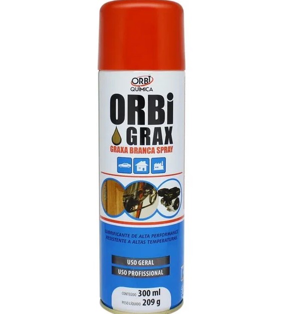 Graxa Automotiva Orbigrax 300Ml 209G 1539 Orbi Quimica