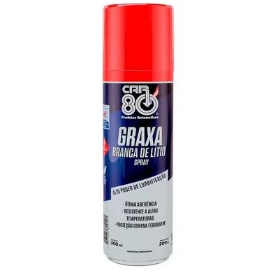 Graxa Branca De Litio Spray 300Ml