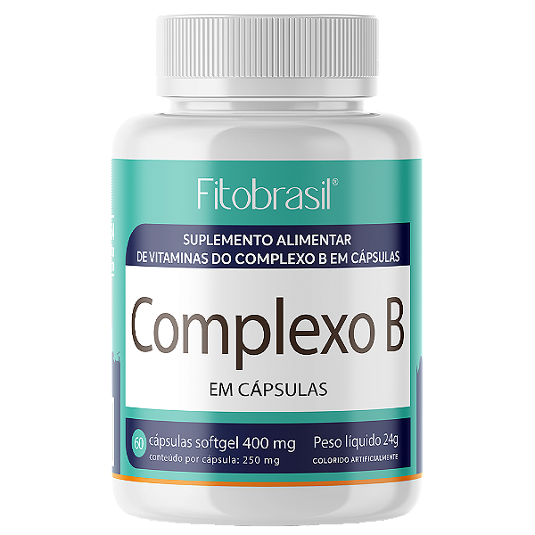 Complexo B Suplemento de Vitaminas - 60 cáps