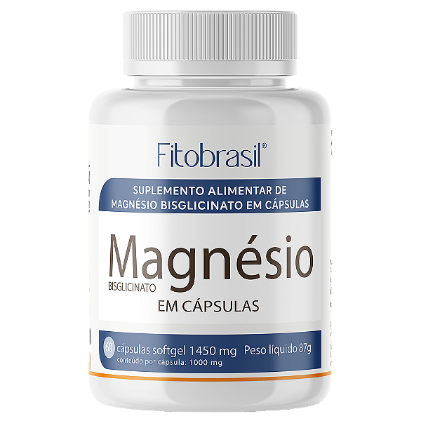 Magnésio Bisglicinato - 60 cáps