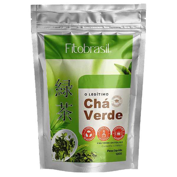 Chá Verde Legítimo em Folhas 120g