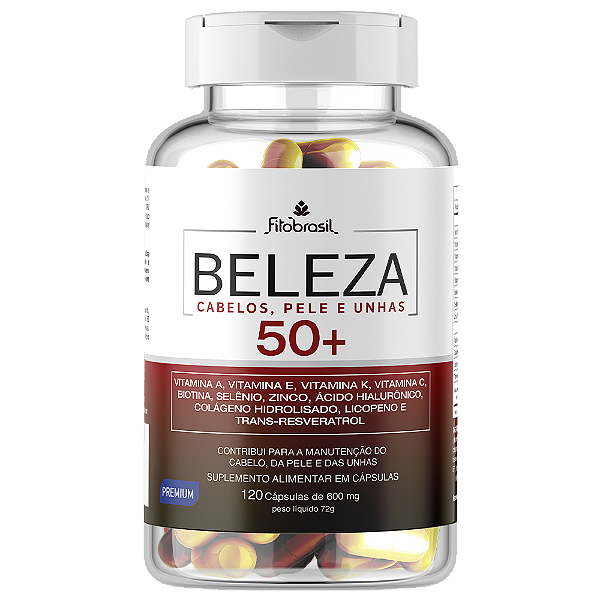 Beleza 50+ - 120 cáps