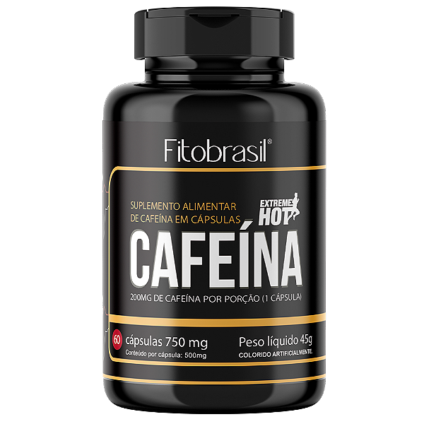 Cafeína Extreme Hot - 60 cáps