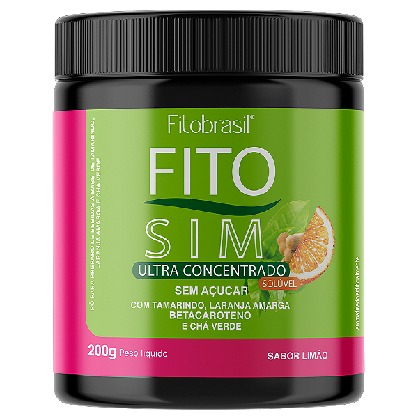 Chá misto de Tamarindo - Fito Sim 200g sabor Limão