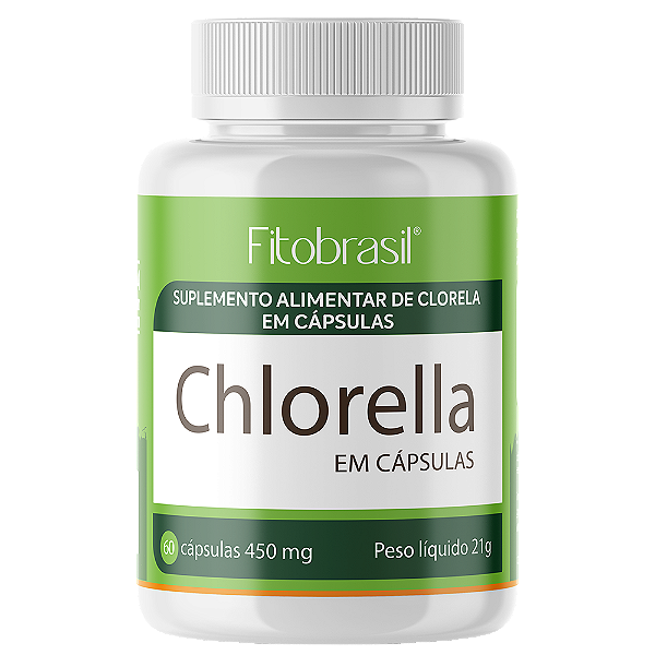 Chlorella - 60 cápsulas