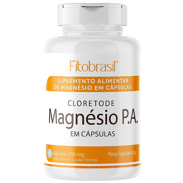 Cloreto de Magnésio 120 cáps