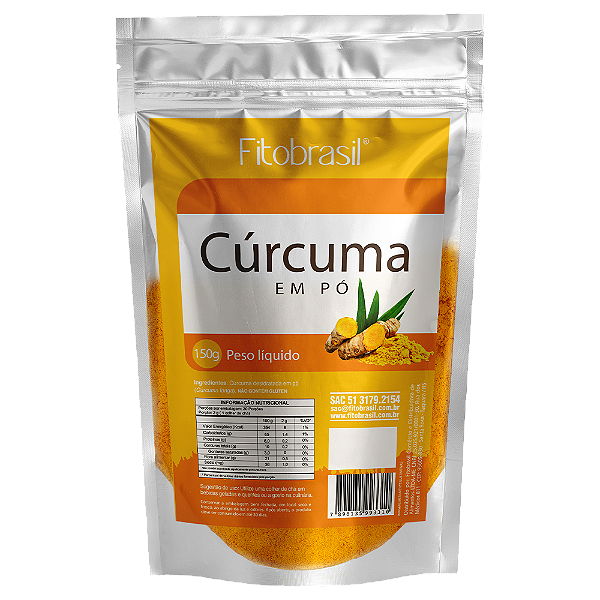 Cúrcuma pura em pó 150g