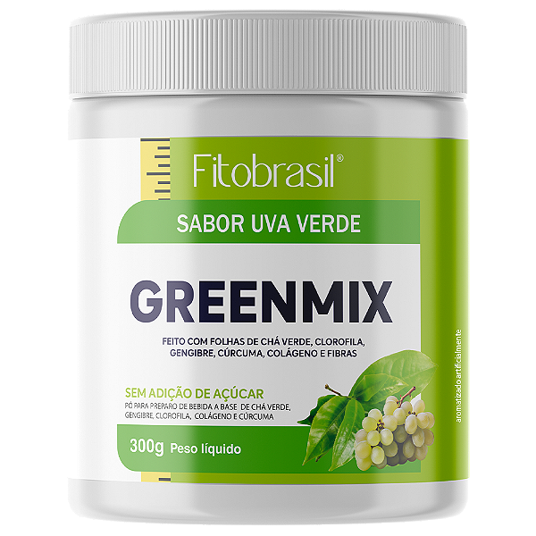 Green Mix sabor Uva Verde 300g