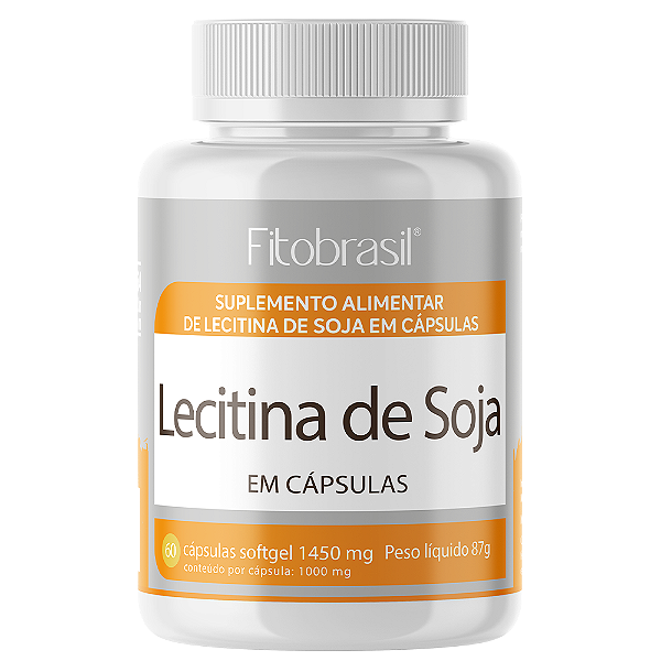 Lecitina de soja - 60 cáps