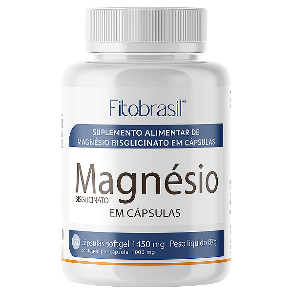Magnésio Bisglicinato - 60 cáps