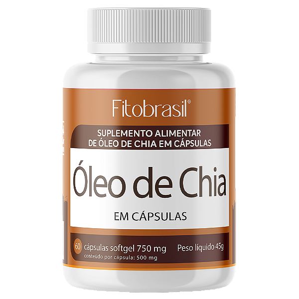 Óleo de Chia - 60 cáps