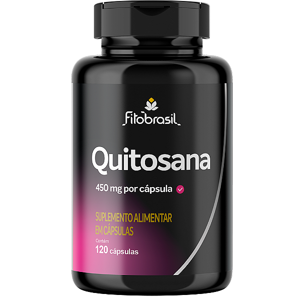 Quitosana - 120 cáps