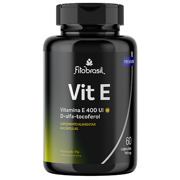 Vitamina E 400UI - 60 cáps