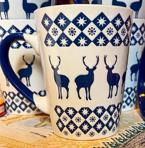 Caneca Cervo Tirol Azul
