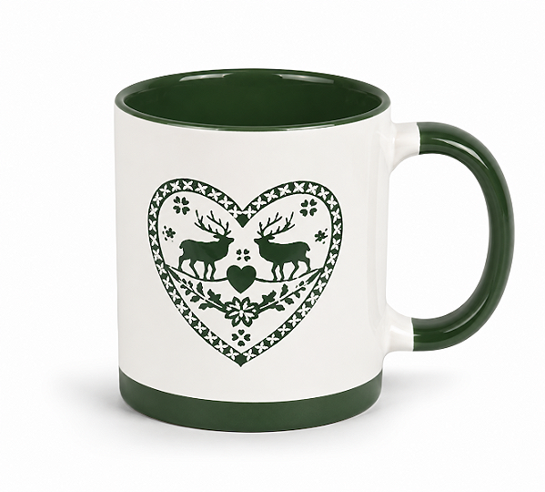 Caneca Cervo Tirol Verde