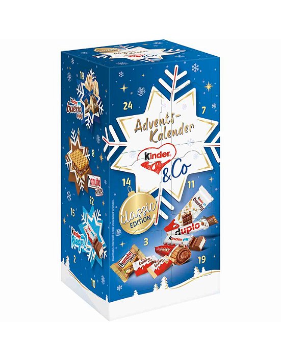PRÉ-VENDA Calendário de Advento Kinder & Co. - Ferrero Kinder Adventskalender