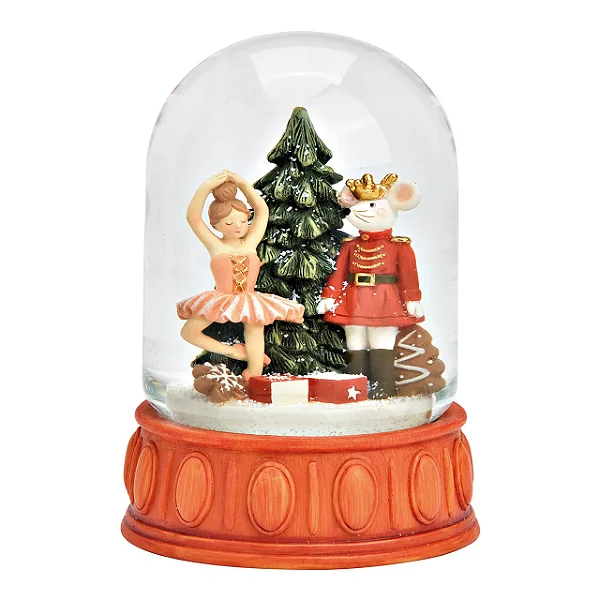 Globo de Neve Natalino Nussknacker