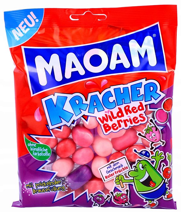 Haribo Maoam Kracher Wild Berry - Importado da Alemanha