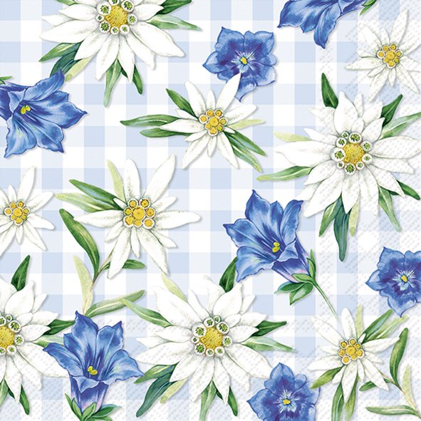 Guardanapo EDELWEISS AND GENTIAN